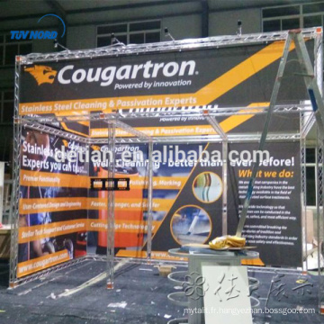 affichage portatif en aluminium d&#39;exposition de commerce extérieur / porte intérieure exposition de stand